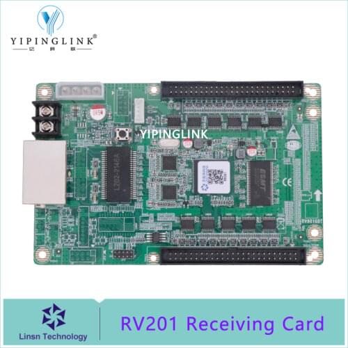 LINSN full color synchronous led screen display receiving card RV901 RV901T receiver card