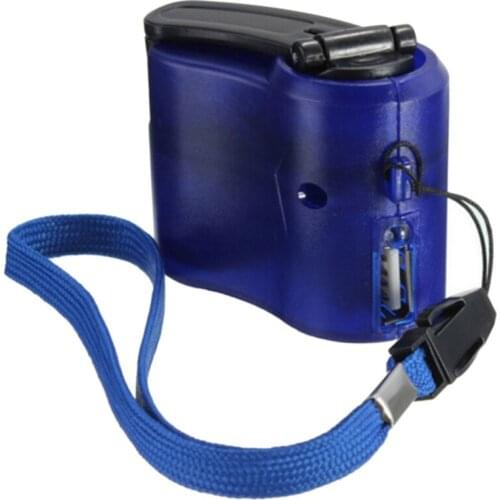 Top Deals USB Emergency Hand Cranking Dynamo for Universal charger Travel Charger Gadgets