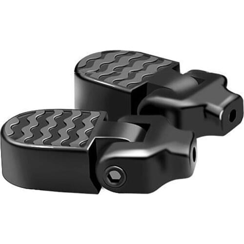 Mini Bike Rear Pedals Aluminium Alloy Folding Bike Pegs Bicycle Footrests Foot Plates Pedals for Folding Mountain Bike