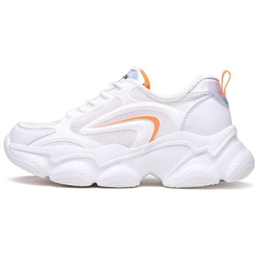 Men Breathable Mesh Sports Shoes New Summer Chunky Sneaker Women Couple Running Shoes Thick Sole Walking Shoes Zapatillas Hombre