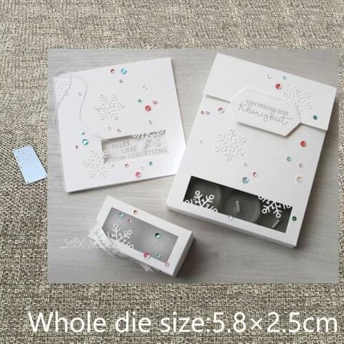 New Design Craft Metal stencil Cutting Dies snowflake frame decoration scrapbook die cuts Album Paper Card Craft Embossing