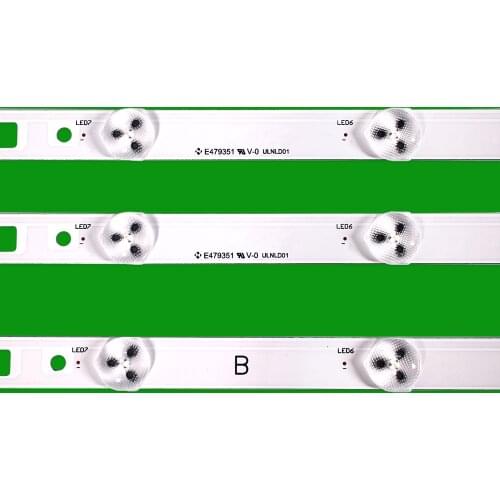 New Kit 3 PCS 6LED 590mm LED strip for LG 32LY340C 32LF560V 32LB582D LGIT B A 6916L-1703B 1704B 6916L-2406A 2407A