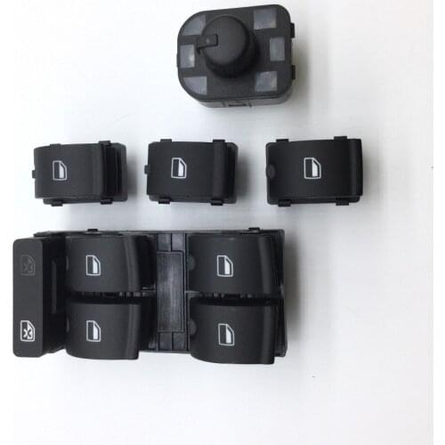 Power Electric Master Window Mirror Control Switch For AUDI A4 S4 B6 B7 RS4 SEAT Exeo 8E0959851,8E0959855,8E0959565A,8E0 959 855