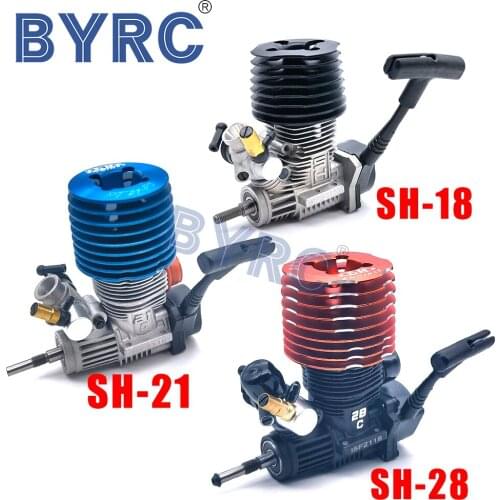 RC SH 28 2.74CC SH 21 3.48 CC SH 18 2.74CC engine Pull Starter Nitro 1/10 1/8 Buggy Monster Truggy