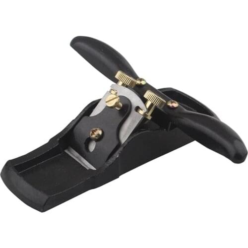 Adjustable Plane Spokeshave Woodworking Hand Planer Trimming Hand Tools Deburring with Screw Wood Hand Edging Tool