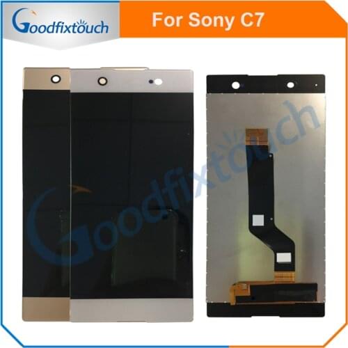 6.0" For Sony Xperia XA1 Ultra C7 LCD Display Touch Screen Digitizer Assembly With Frame Parts For Sony C7 LCD
