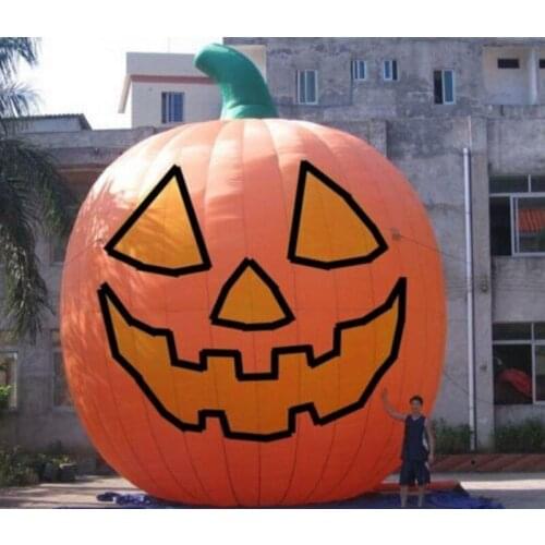 1.8m tall Inflatable Pumpkin Halloween Jack O Lantern Holiday with Blower 110v 220v good quality