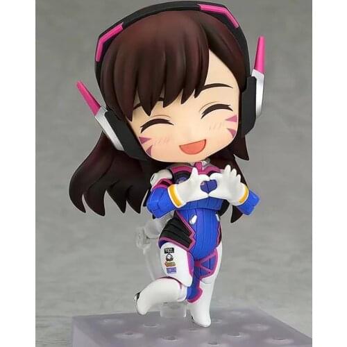 10cm OW D.Va Action Figure 847 BJD Q Model Toys