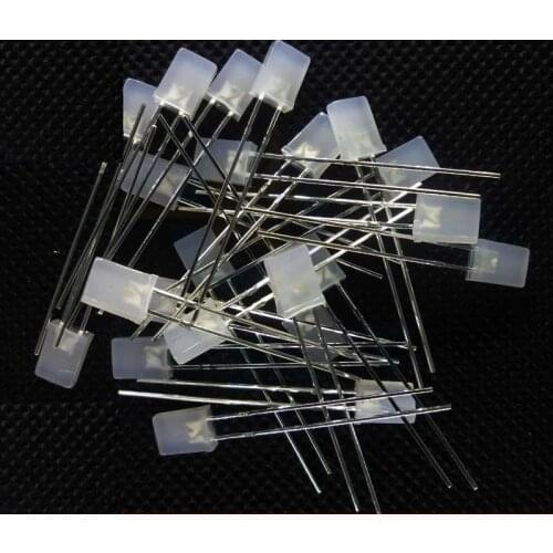 1000pcs/lot 2 * 5 * 7MM misty blue 2X5X7MM square blue light emitting diode LED light cube special