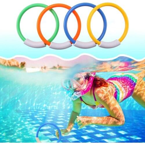 19pcs funny Swimming Toy Diving Game Toys Set Water Toys Diving Rings Treasures Dive Underwater Gift for Kids Summer Fun