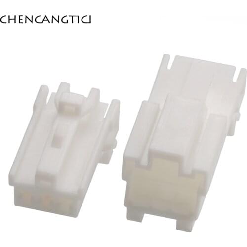 5 Sets 3 Pin 7122-8335 Wire Harness Connector Plug Automotive Lamp Female Male Socket With Terminal for Car DJ7032Y-2-11