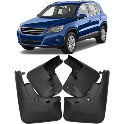 4pcs /set Car Splash Guards Mud Guards Flaps FIT FOR VW 2008-2015 Tiguan Fender