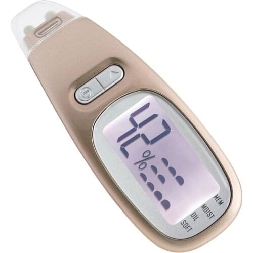 Facial Skin Analyzer Machine LCD Display Detect Moisture Oil Content Skin Care Tester Device Portable Home Spa Beauty analizador