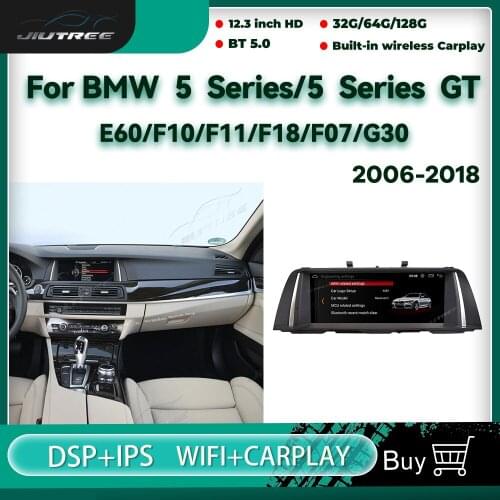 Android 10 Car Radio Stereo Multimedia Player GPS Navigation for BMW 5 Series/5 Series GT E60/G30/F10/F11/F18/F07 2006-2017