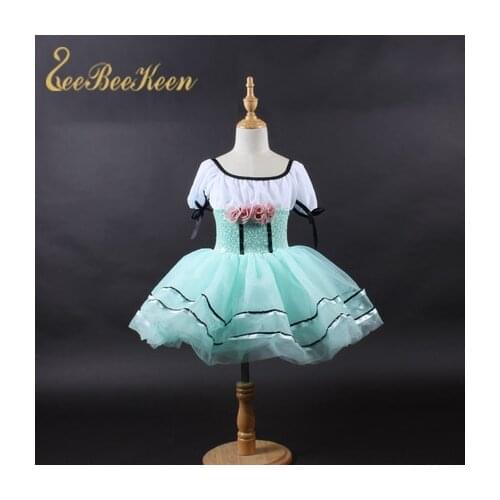 Ballet Skirt Pfofessional Ballet Tutu Dress For Girls Women Stage Performance Ballet Dress Dancewear Ballerina Clothes Ballerina