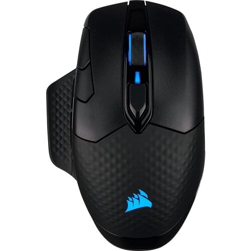 Corsair Dark Core RGB PRO, Wireless/Wired Gaming Mouse (18000 DPI Optical Sensor, Fast Response Time 8 Programmable Side Buttons