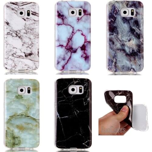 For Samsung Galaxy S7 S6 Edge S5 S4 S3 J5 J7 2016 Grand Prime Case Cover Marble Painting Soft TPU Phone Cases Coque Fundas