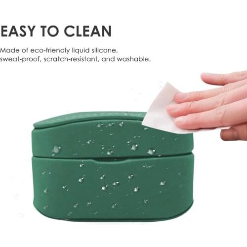 For Sony WF-1000XM4 Wireless Earbuds PU Leather Case Pouch Cover Bag