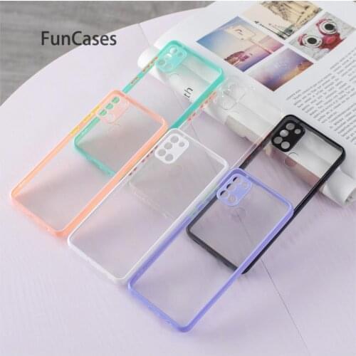 Newest TPU Cover For Samsung A20S Bumper sFor Galaxy A21S A20 A01 A12 5G Core A11 A02 A10S M01 A3 A02S Coques Smartphone Cases