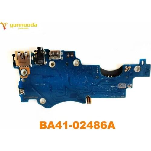 Original for Samsung Series 9 Np900x3l USB Port Power Button Audio board BA41-02486A tested good free shipping