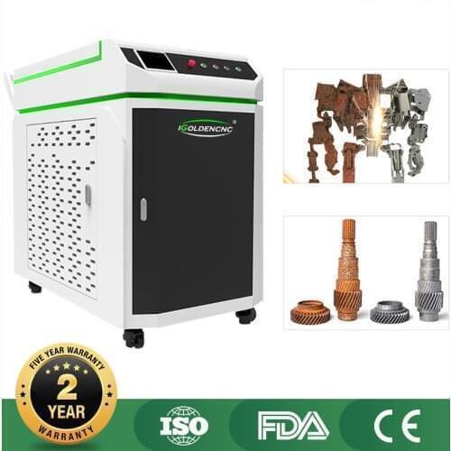 Stainless steel rust remover metal surfaces cleaning laser 1000w rust clean