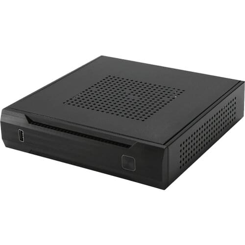 Thin Itx Mini Case HTPC Home Theater Horizontal Itx Enclosure SECC PC Computer Cabinet Mini-Atx Gaming Desktop Chassis
