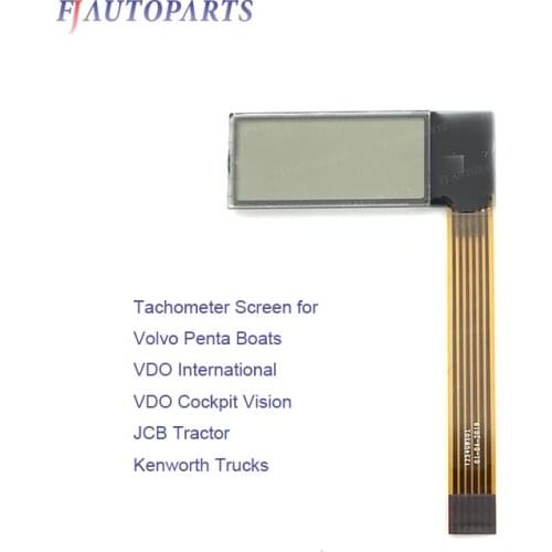LCD Display Screen Tachometer Gauge for VDO Volvo Penta Jcb Tractor Boat
