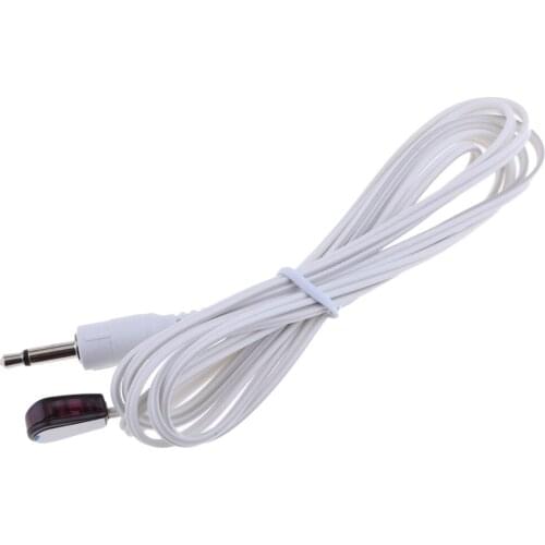 1.5Meter IR Emitter Cable Infrared Blaster Receiver Cable Television Tools Accessories White Strong anti-interference ability