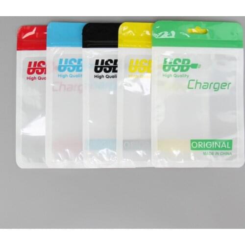 1000pcs 10.8*16.7cm Clear Transparent Plastic Poly Bags Resealable Retail Package Bag for Cell Phone USB Cable Wall Charger