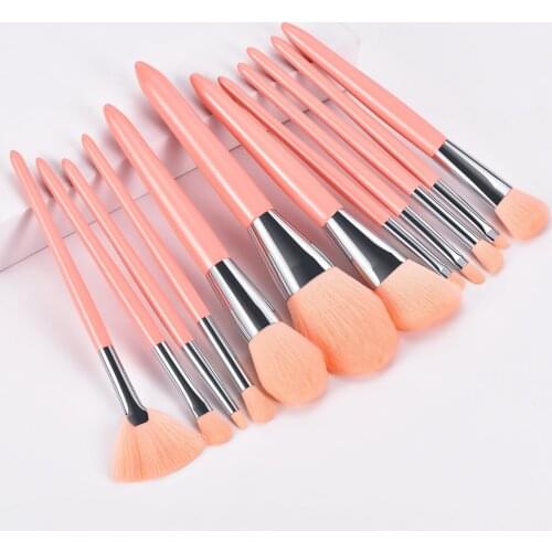12PCS Makeup Brush Full Set of Portable Makeup Brush Foundation Eyeshadow Make Up Brush Set Blush Professional Beauty Tools