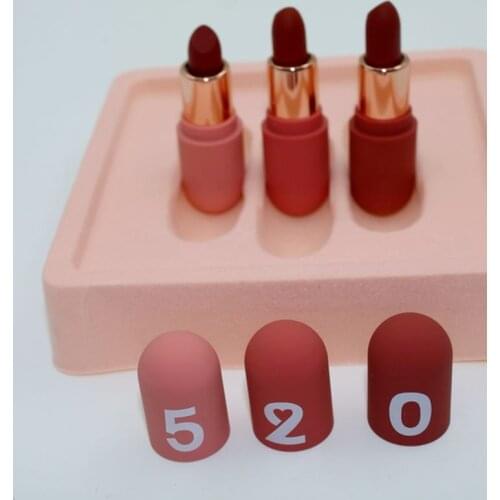 520 matte lip balm makeup waterproof long-lasting sexy red lip balm moisturizing cosmetics lip balm lip balm gift lipstick