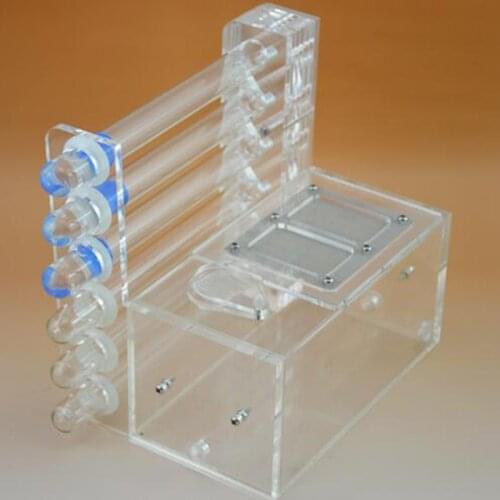 Large Size Test Tube Ant Nest Horizontal 18mm Six Test Tube Acrylic Ant Farm Professional Breeding Ant Nest