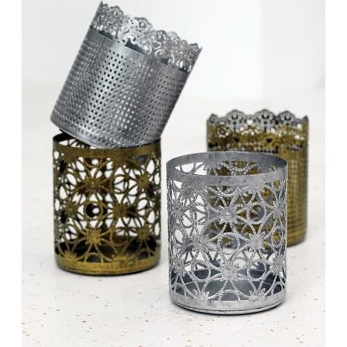 SWEETGO Straw Holder Make-up Brush Pot for Coffee Sugar Vintage Style Storage Lollipop Tools Home Decoration Dessert Table