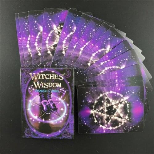 For Witches Wisdom Oracle Tarot Cards Stunning Deck Of Card Board Deck Game For Family Party Playing Card Entertainment Games