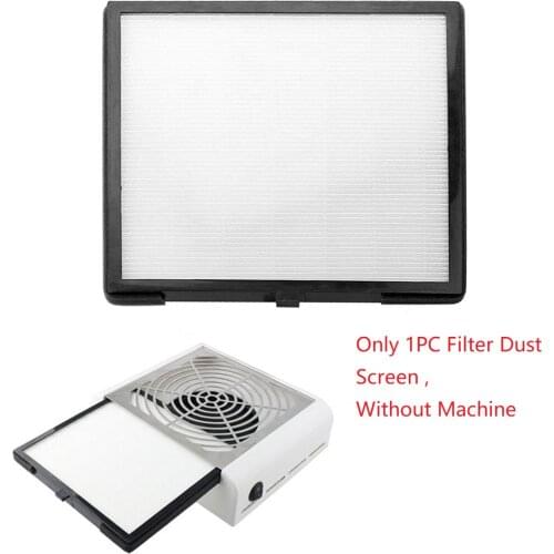 Pro High-Efficiency Filter Dust Screen Elaborate Manufacture Prolonged Durable Plate for Nail Dust Collector Manicure