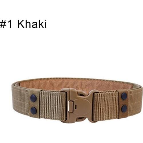 Belts Men Tactical Waist Belt Molle Adjustable Military Combat Hunting Camping Durable Apparel Accessories 2021