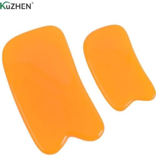 1Pcs Gua Sha Board Facial Scraping Scrapping Plate Face Body Massage Tool SPA Acupuncture Scraper Beauty Massage Tool Hot
