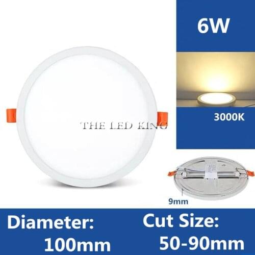 2019 New Model LED Dimmable Downlight 6W 9W 12W 15W 18W 20W LED Spot Light LED Decoration Ceiling Lamp AC 110V 220V
