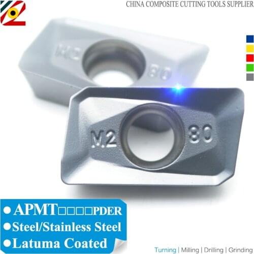EDGEV APMT1135 PDER M2 APMT1604 PDER M2 APMT 1135 1604 H2 Carbide Inserts Face Mill Tools CNC Milling Cutter BAP300R BAP400R