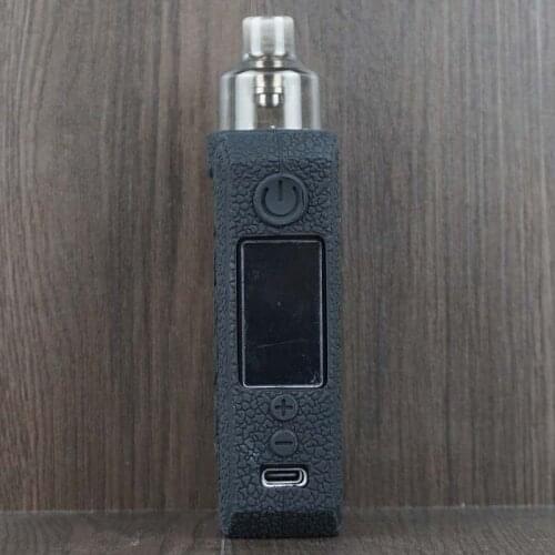2PCS Voopoo Drag Max Silicone Case Protective Cover Shield Wrap Sleeve Skin Texture Cover with Free Lanyard