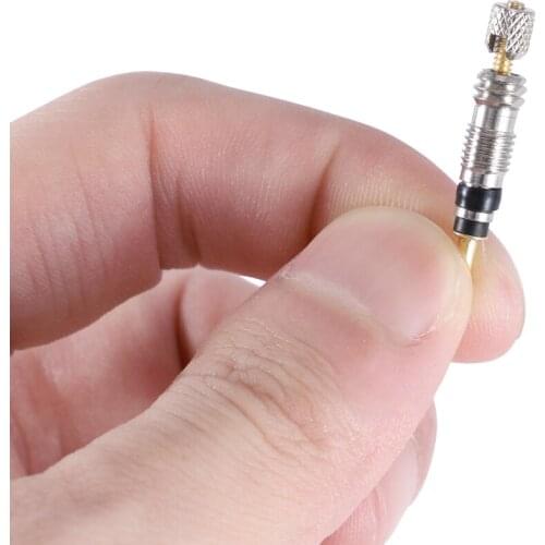 2/6/12 PCS Presta Valve Brass Core Tool Air Valve Core Mountain Bike Tire Valve Core Repair Kit MTB Road Bike Tubes Repair Tool