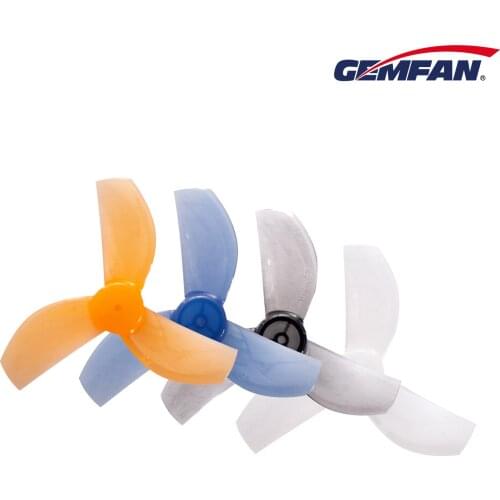 24PCS/12PAIR Gemfan Mirco Props 35mm 3-Blade PC Propeller 1.0mm for RC FPV Racing Freestyle FPV Tinywhoop Drones 08028 Motors
