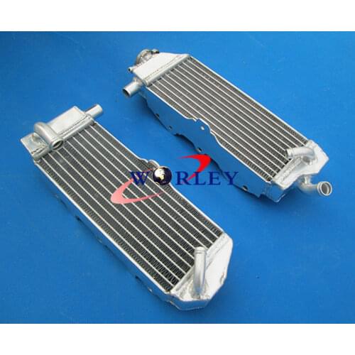 FOR R&L aluminum radiator Suzuki RM250 RM 250 91-92 1991 1992
