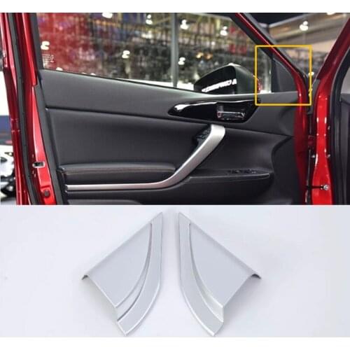 Car Accessories Interior Decoration ABS Inner A Pillar Triangle Cover For Mitsubishi Eclipse Cross 2018 Car-styling