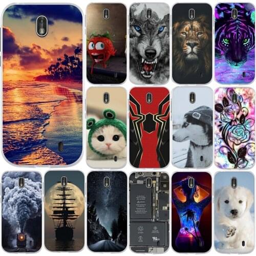 3D Printing Capa For Nokia 1 Case Bumper For nokia 1 Phone Shockproof Fundas For Nokia1 Thin Silicone Back Bag Cover 4.5 inches