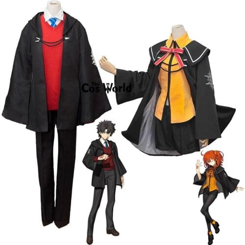 FGO Fate Grand Order Mystic Code Fujimaru Ritsuka Uniform Outfit Games Cosplay Costumes