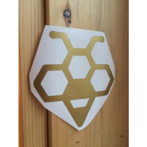 Little Bee Silhouette For Laptop Design CellPhone Decals Or Car Switch Posters Removable Adhesives Murals Vinyl Stickers S-480