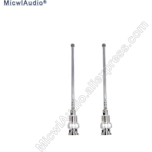 Microphone Antennas For Sennheiser G1 G2 Wireless Microphone System Metal BNC Antennas 430-870MHz