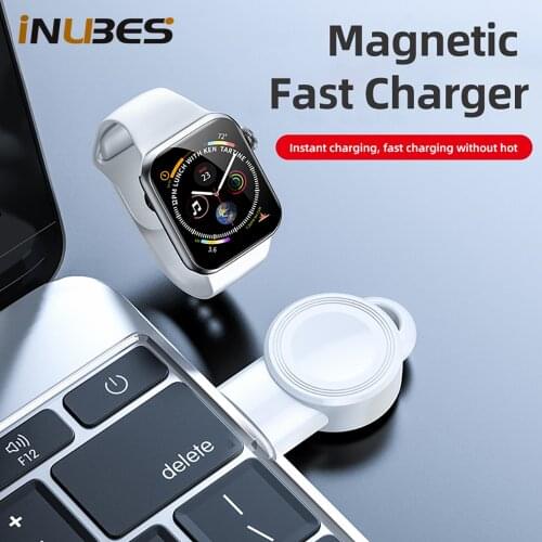 MIni Portable Magnetic Wireless Charger For apple watch 44mm 40mm Smart Fast Usb Charger Adapter For Apple Watch SE/6/5/4/3/2/1