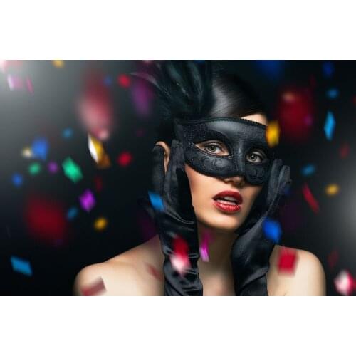 Wholesale Unisex Retro Masquerade Mask Mardi Gras Costume Party Acccessory